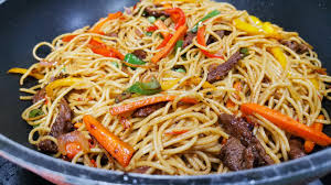 Stir Fried spaghetti 